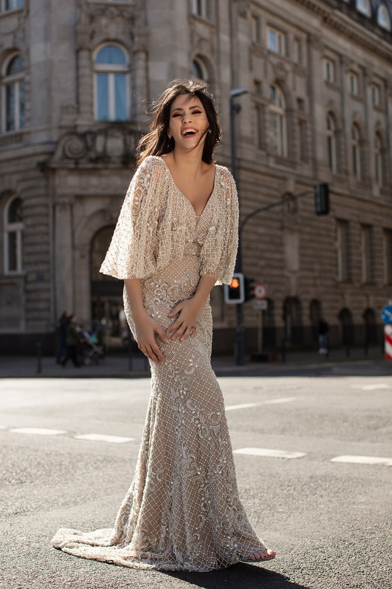 Chic and Holland Nude Dress
