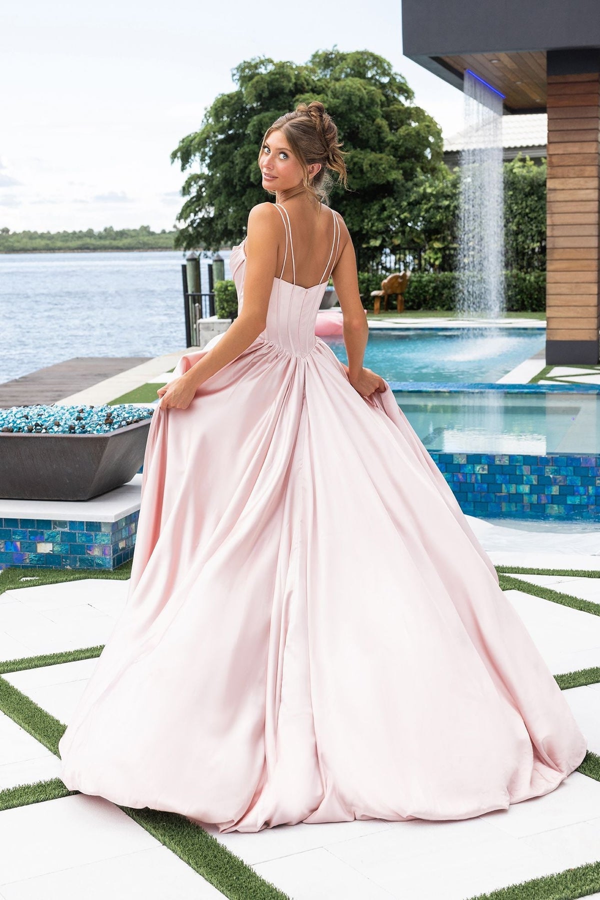 PORTIA & SCARLETT Dusty Pink dress