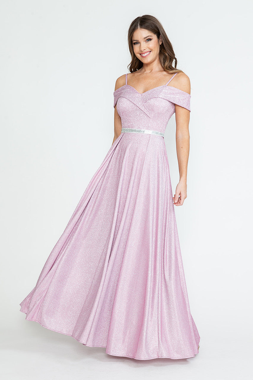 Vestido de fiesta con escote corazón y tirantes finos de Lenovia 5236