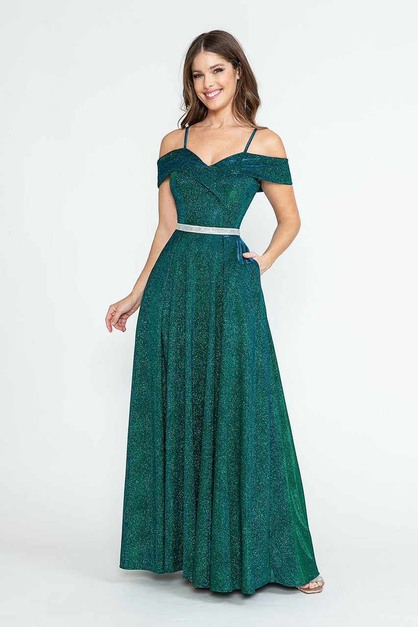Vestido de fiesta con escote corazón y tirantes finos de Lenovia 5236