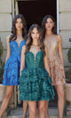 Sparkly Sequin Homecoming Dress E914 by Nox Anabel