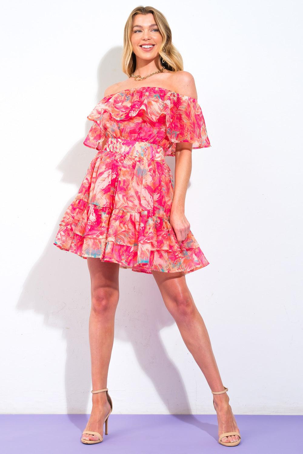 Flying Tomato FUCHSIA DRESSES