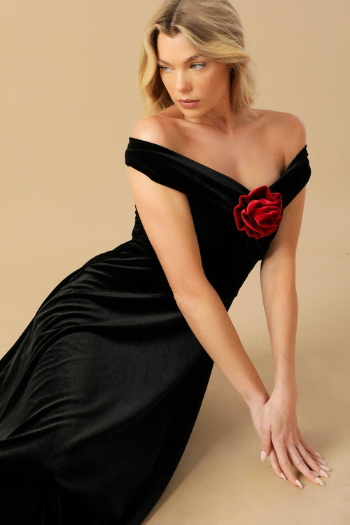 Flying Tomato BLACK/RED DRESSES