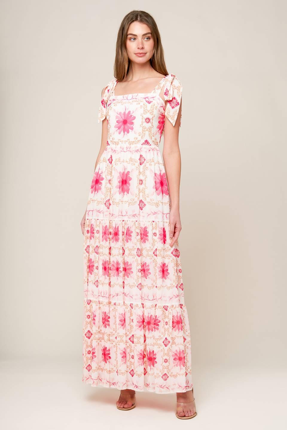 Flying Tomato IVORY BLUE DRESSES