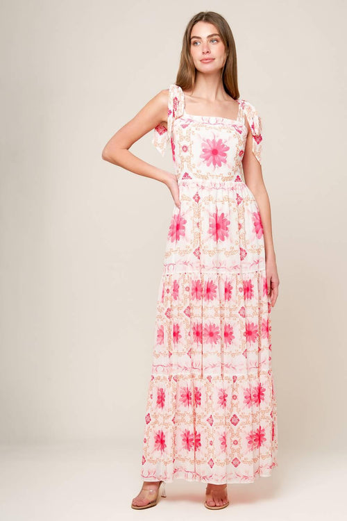 Flying Tomato IVORY BLUE DRESSES