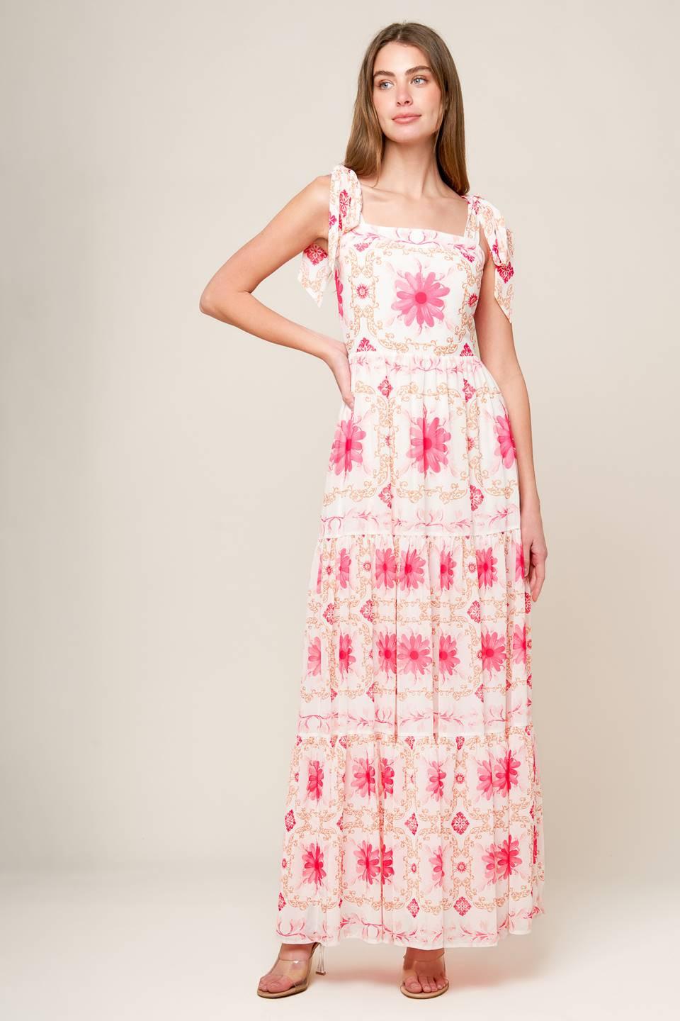 Flying Tomato IVORY BLUE DRESSES