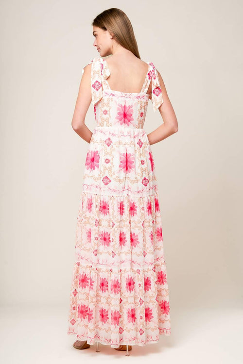 Flying Tomato IVORY BLUE DRESSES