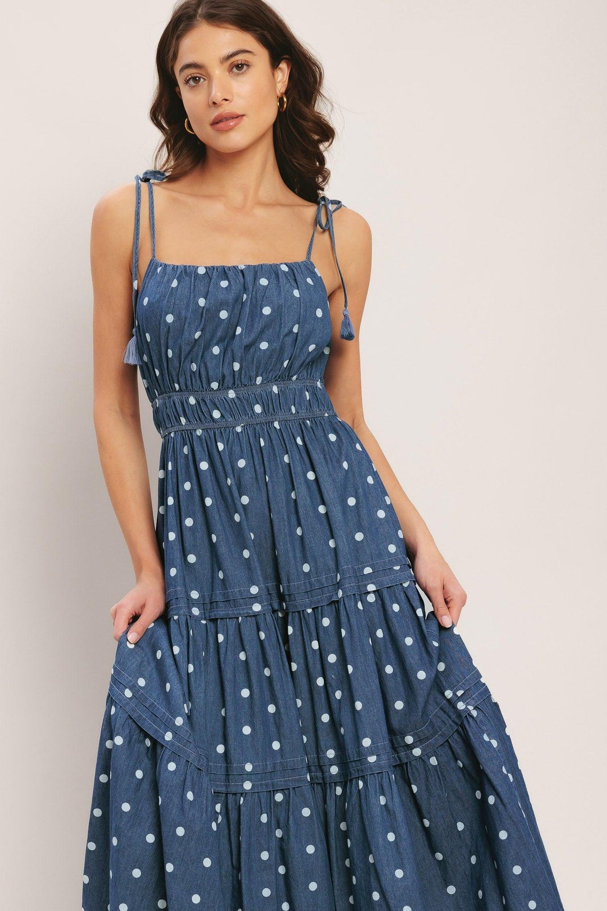 Flying Tomato MEDIUM INDIGO DRESSES