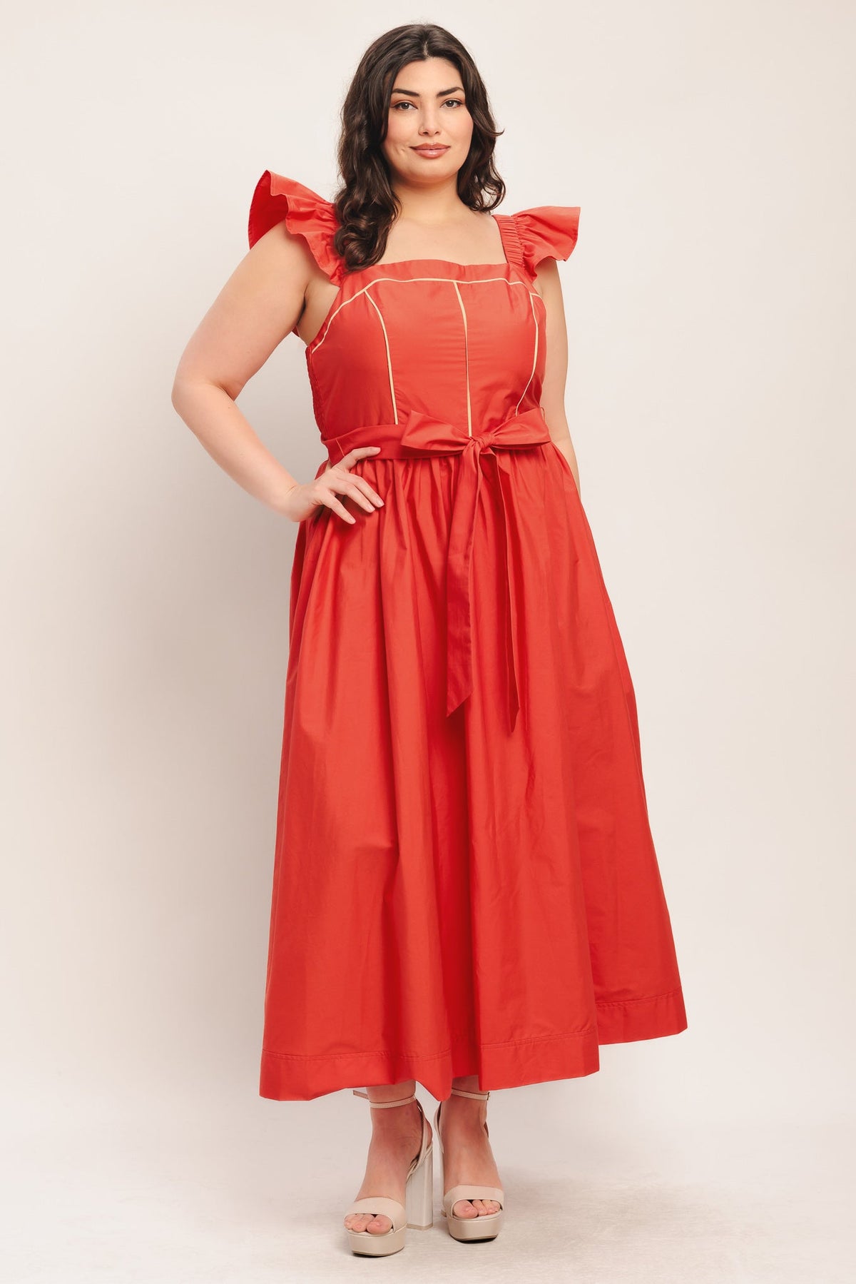 Flying Tomato CORAL RED DRESSES