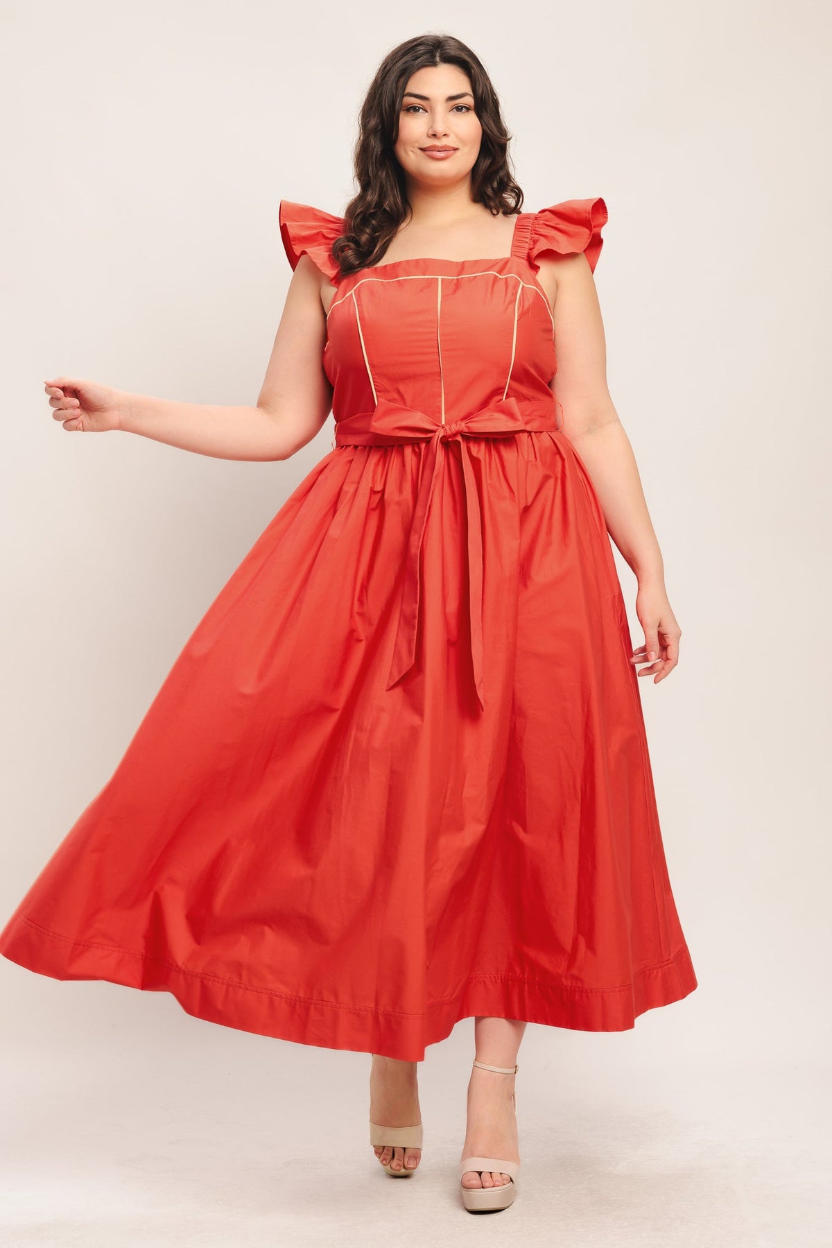 Flying Tomato CORAL RED DRESSES