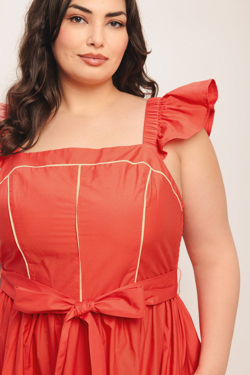 Flying Tomato CORAL RED DRESSES