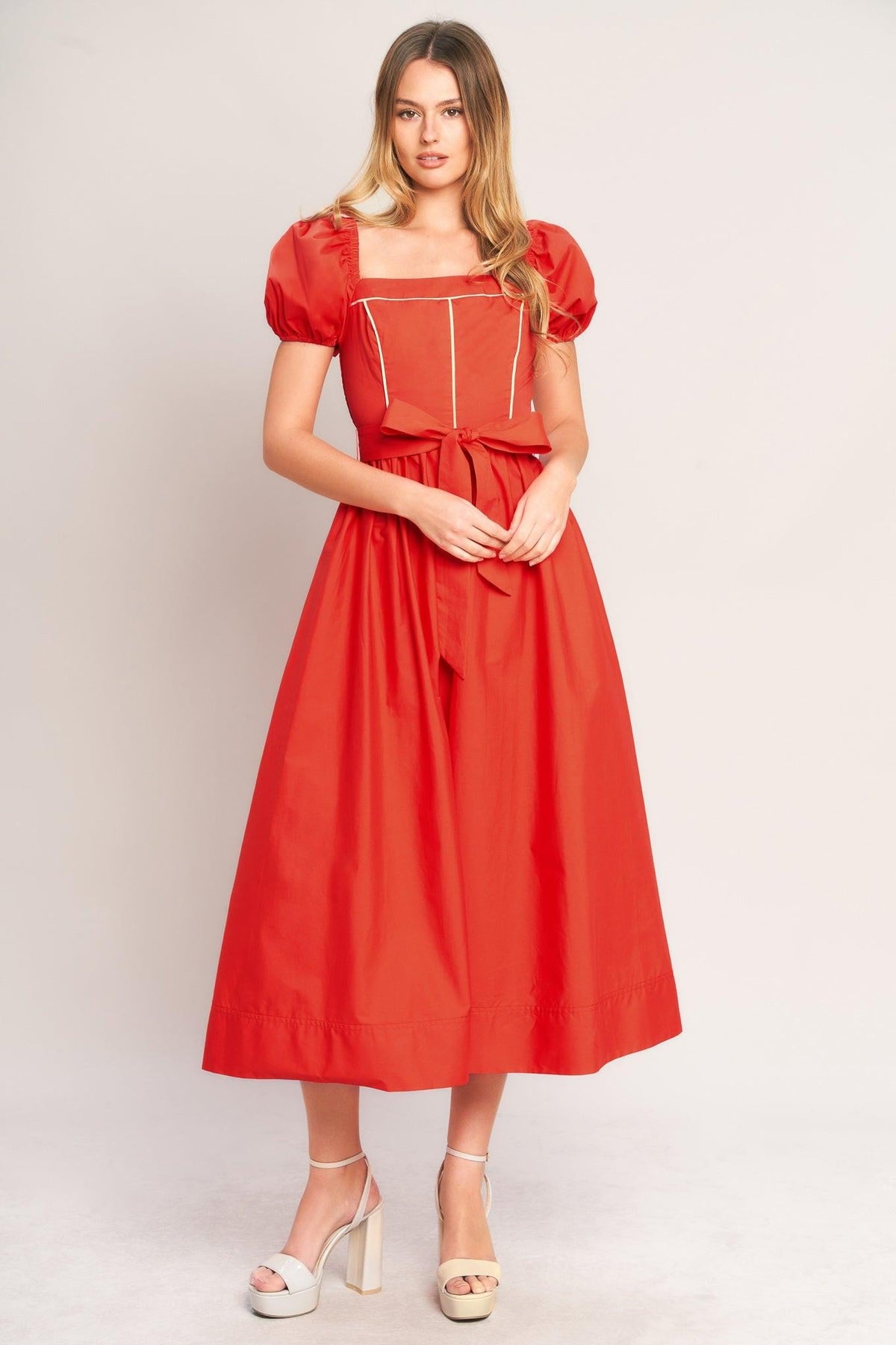 Flying Tomato CORAL RED DRESSES