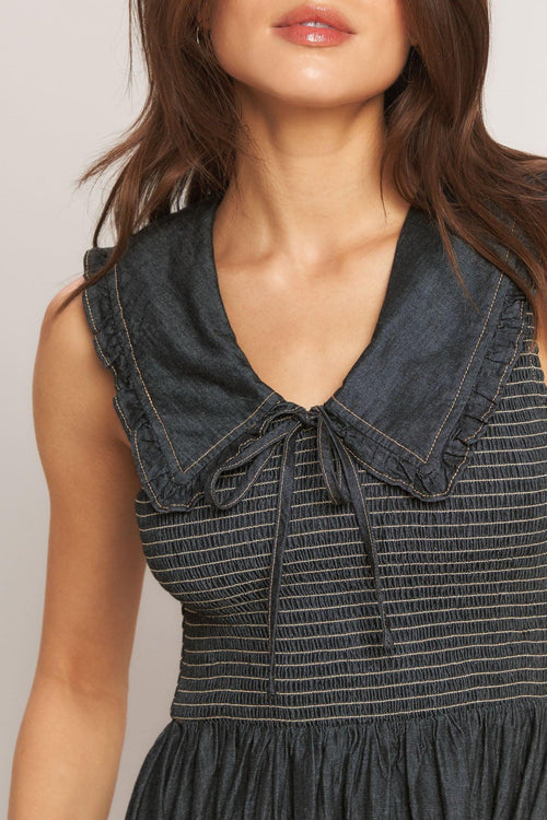 Flying Tomato DARK INDIGO DRESSES