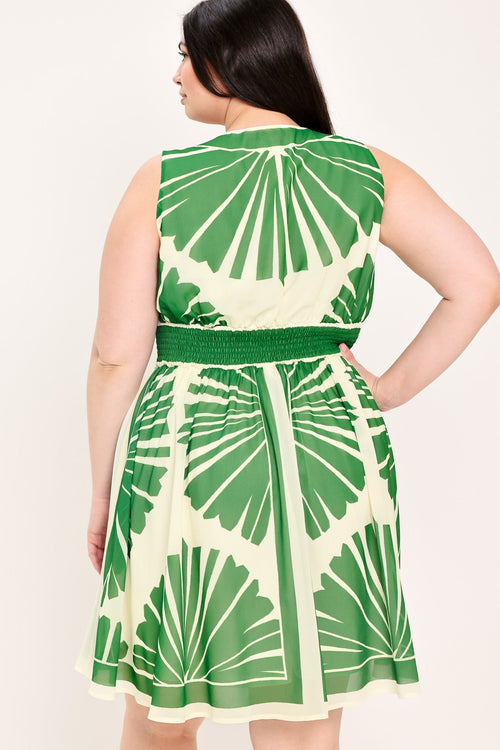 Flying Tomato IVORY GREEN DRESSES
