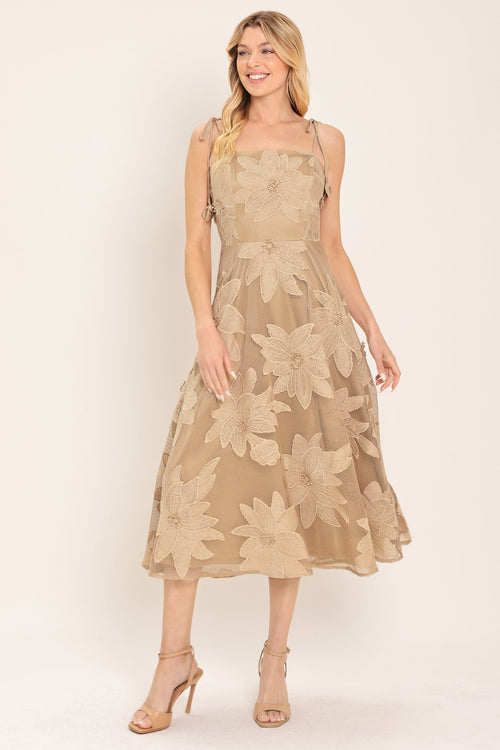 Flying Tomato TAN DRESSES