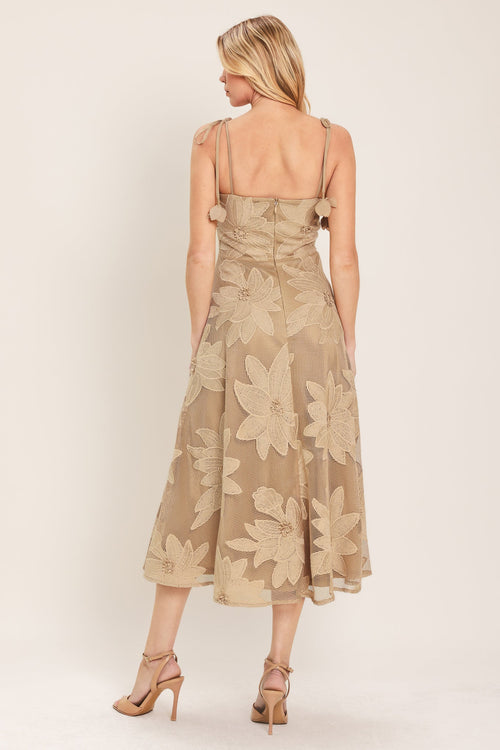 Flying Tomato TAN DRESSES