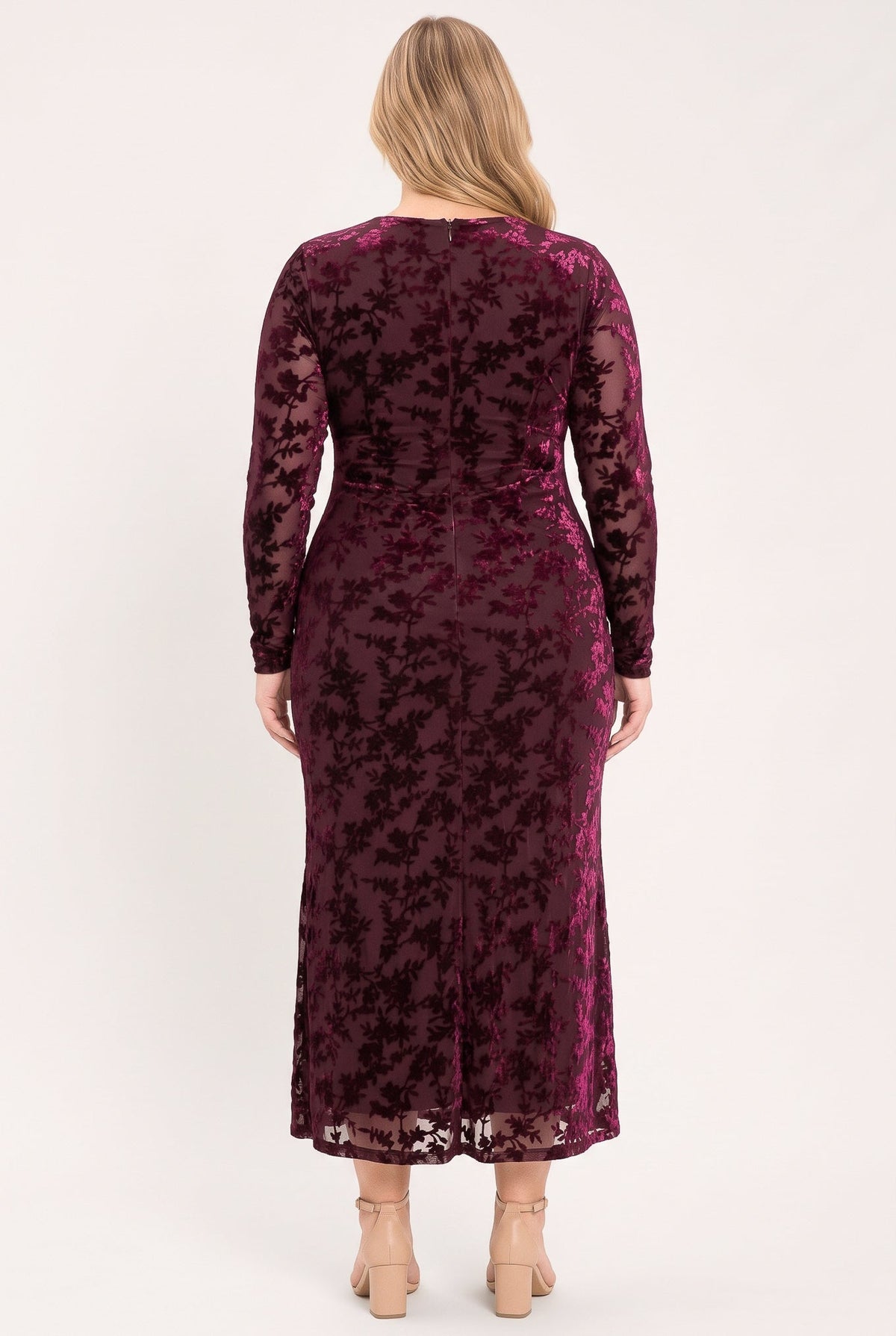 Flying Tomato BURGUNDY DRESSES