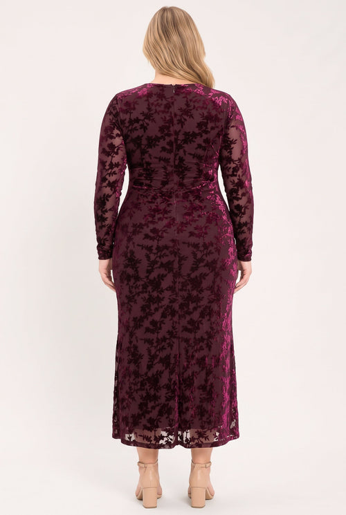 Flying Tomato BURGUNDY DRESSES