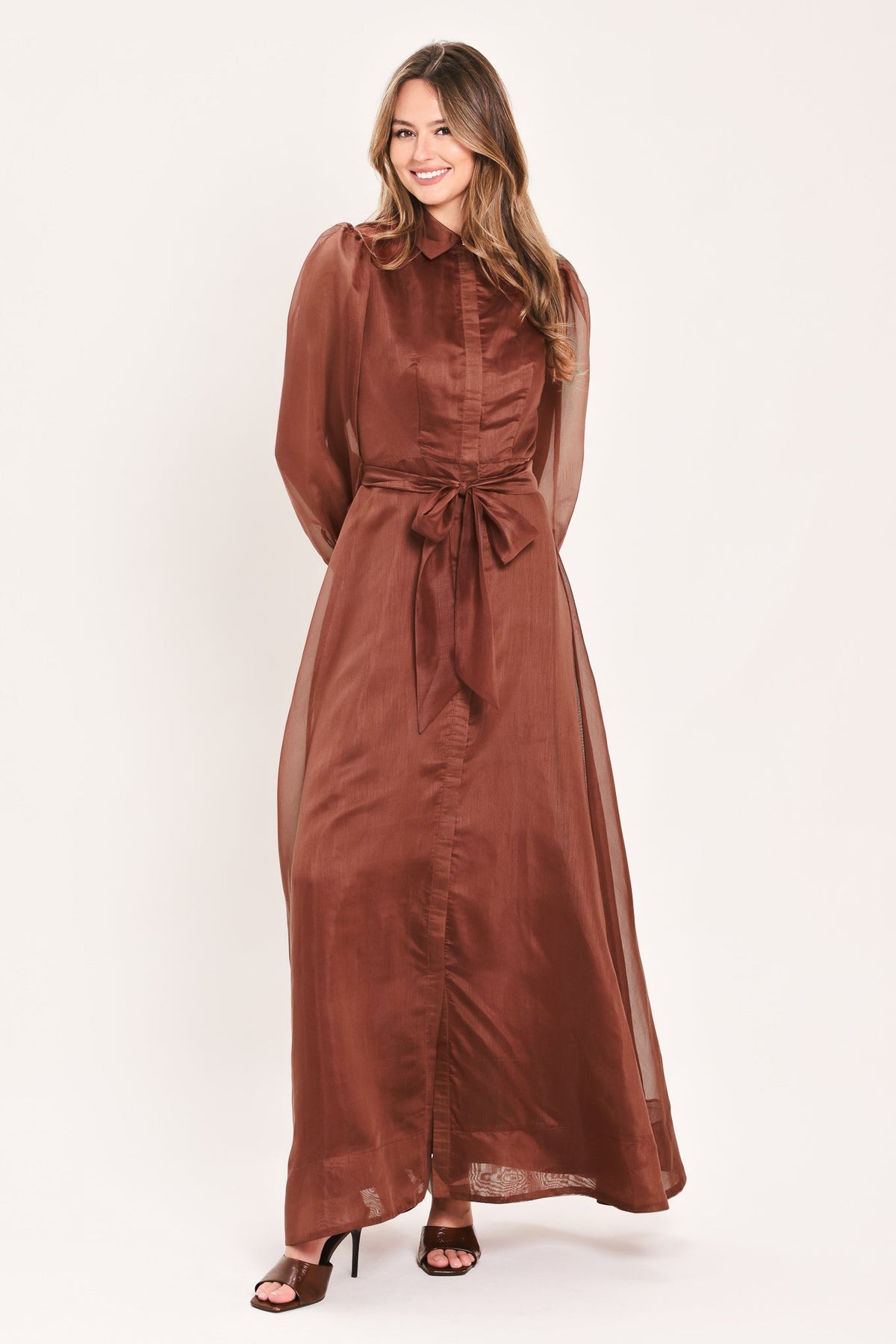 Flying Tomato BROWN DRESSES