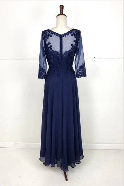 Chicas J024 Butterfly Floor-Length Long Chic Style Fabric Dress
