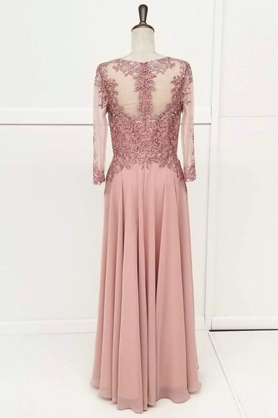 Chicas XR6014 Butterfly Floor-Length Long Chic Style Fabric Dress