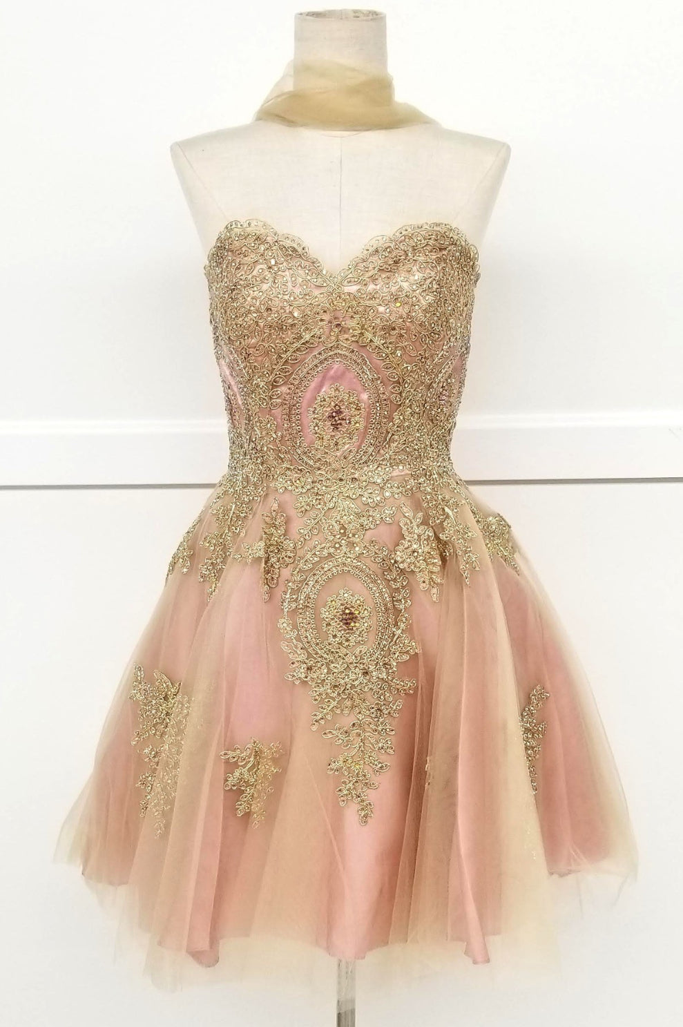 Chicas C3350 Butterfly Floor-Length Long Chic Style Fabric Dress