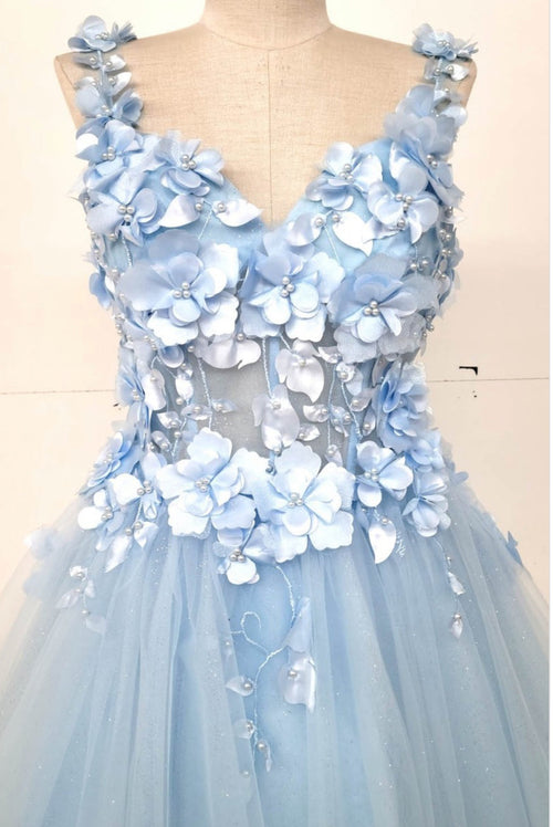 Chicas C321 Butterfly Floor-Length Long Chic Style Fabric Dress
