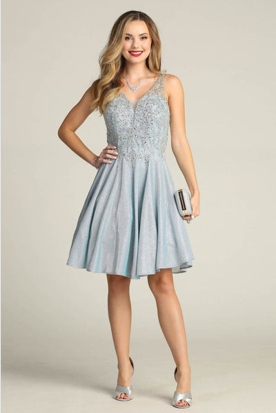 Chicas J009 Butterfly Floor-Length Long Chic Style Fabric Dress