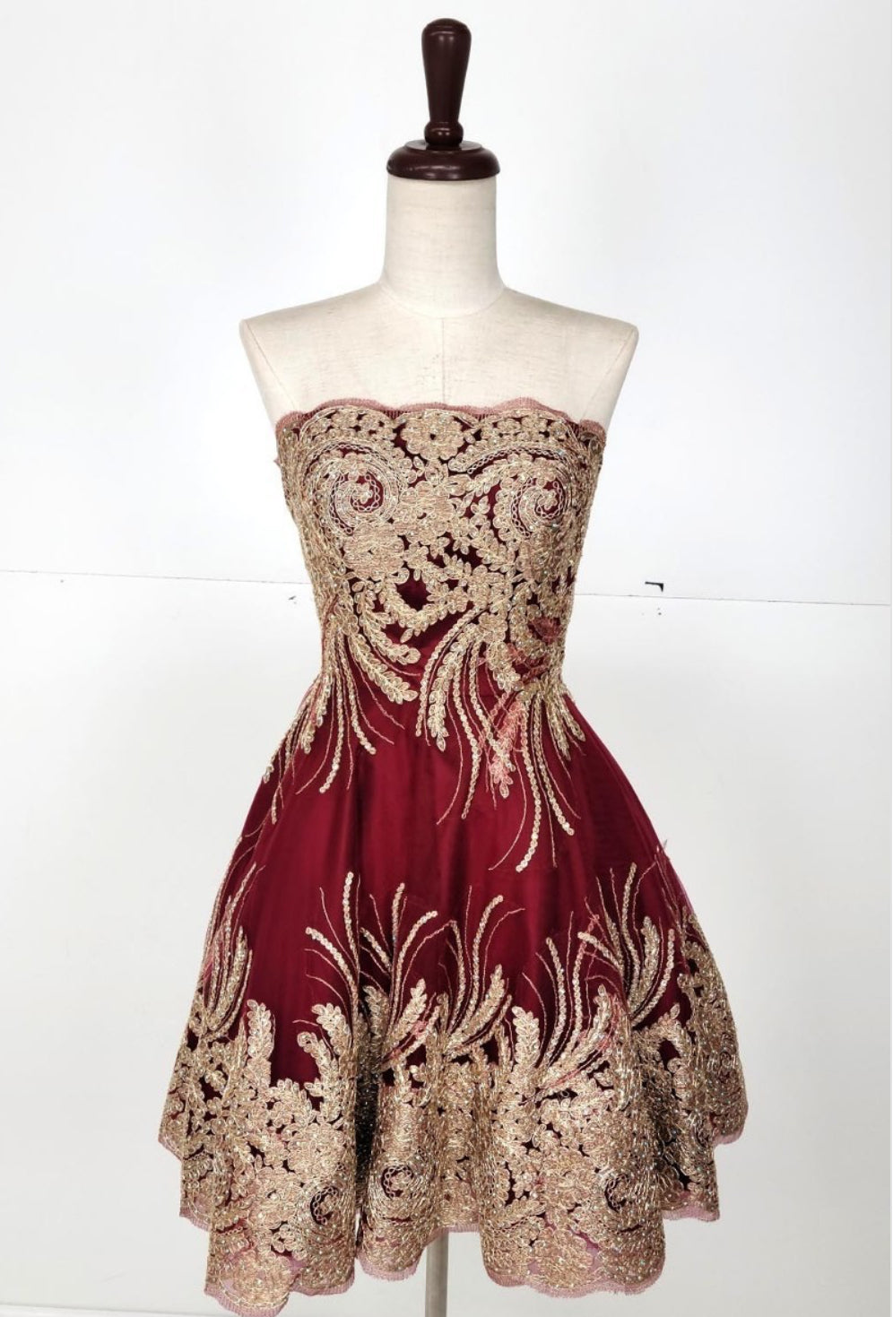 Chicas C1534 Butterfly Floor-Length Long Chic Style Fabric Dress