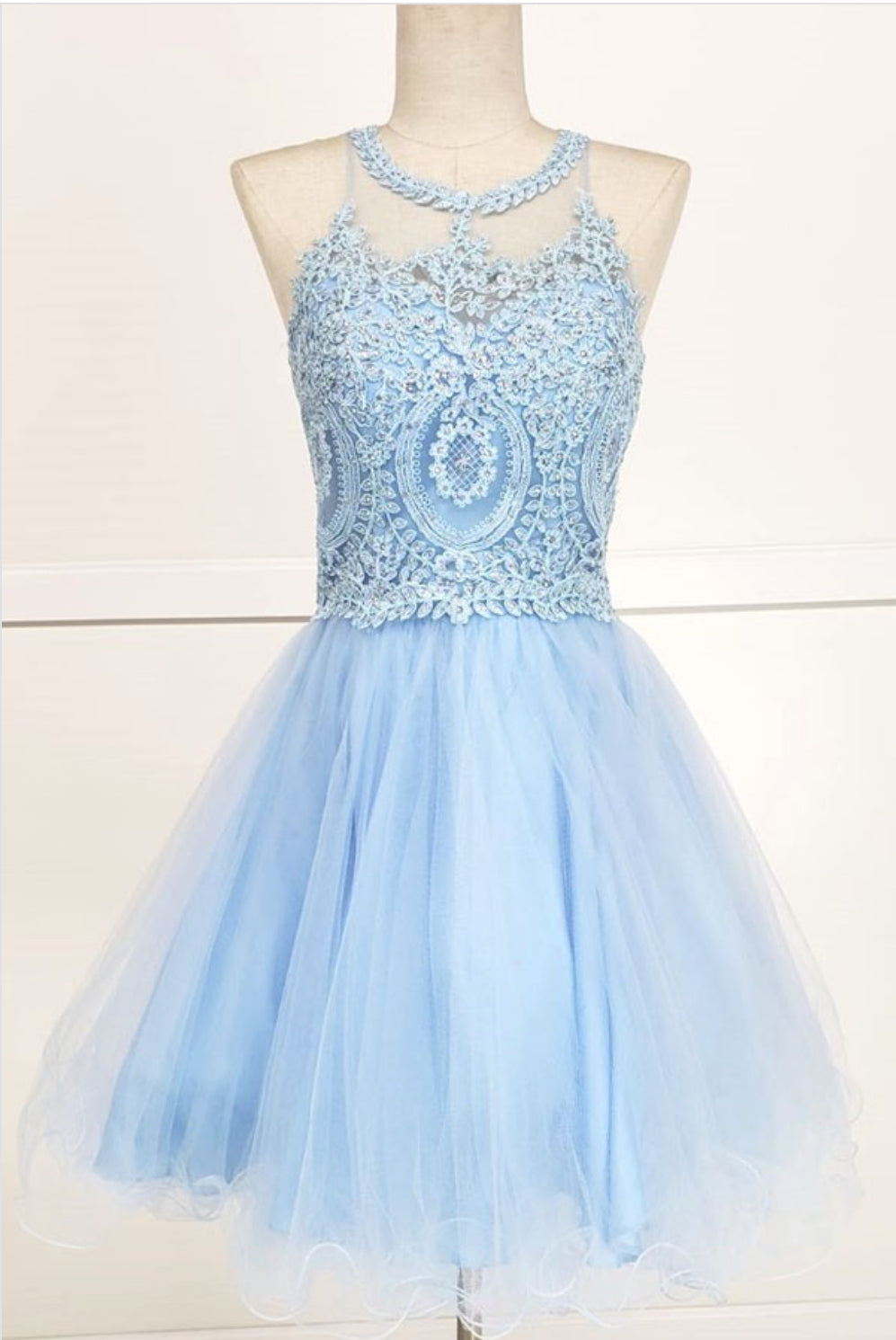 Chicas DM4002 Modern Formal Royal Chic Style Fabric Dress