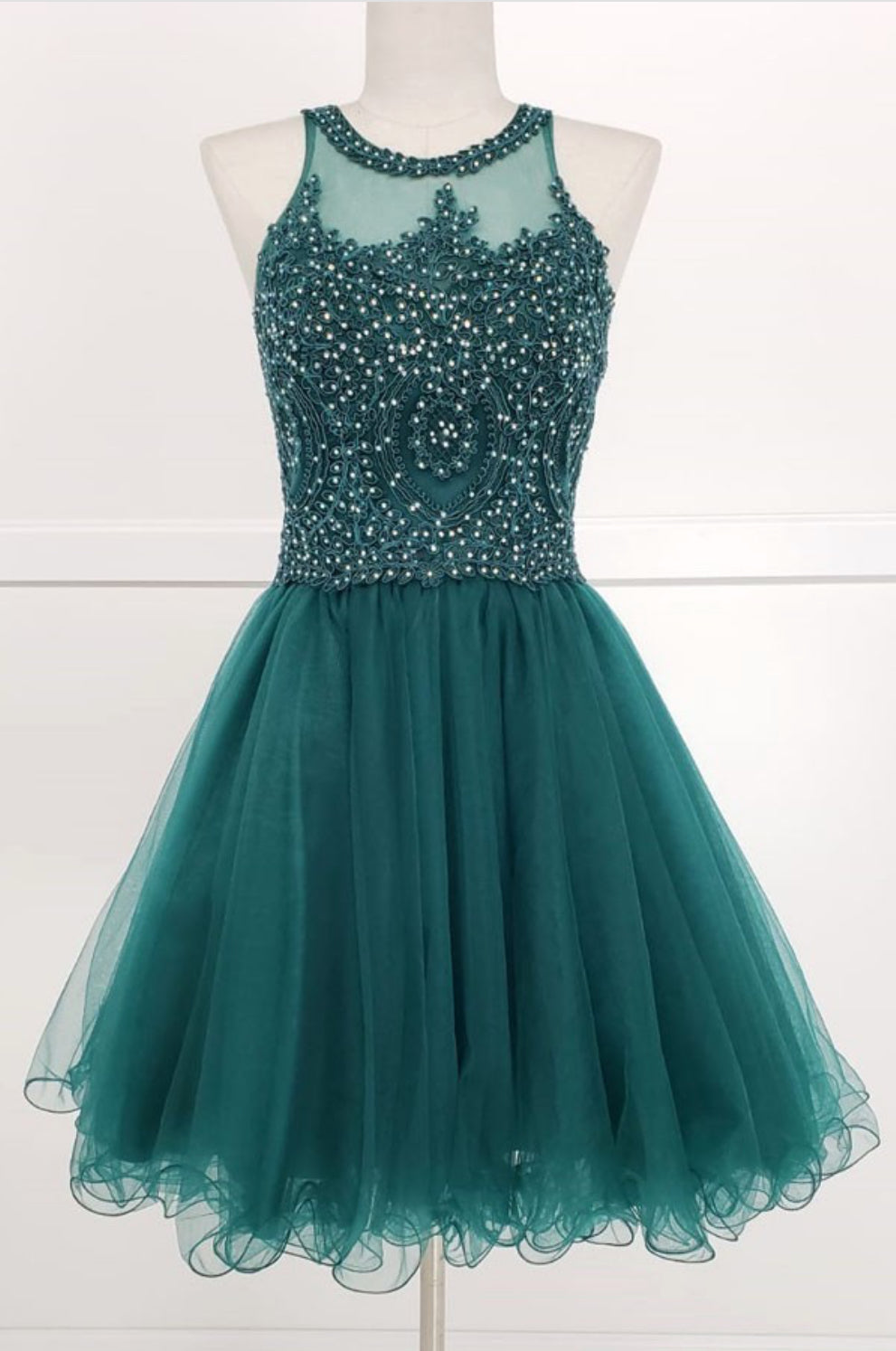 Chicas DM4002 Modern Formal Royal Chic Style Fabric Dress