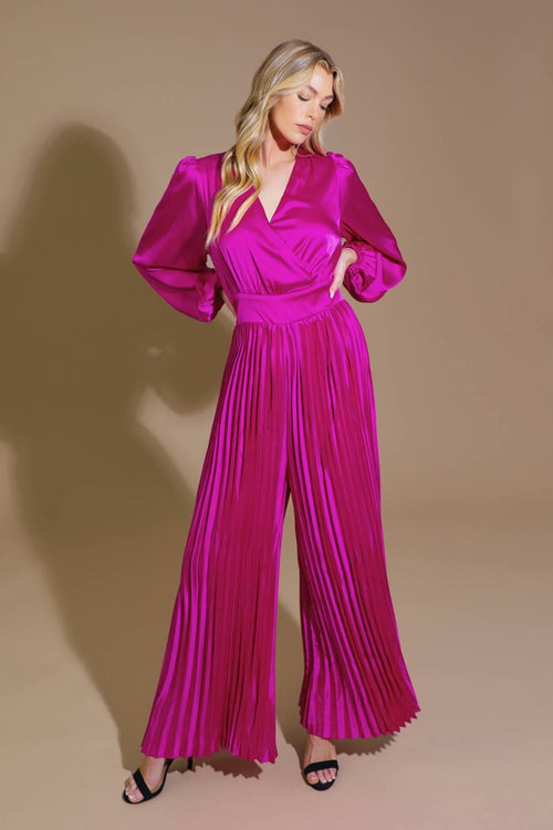 Flying Tomato MAGENTA JUMPSUIT