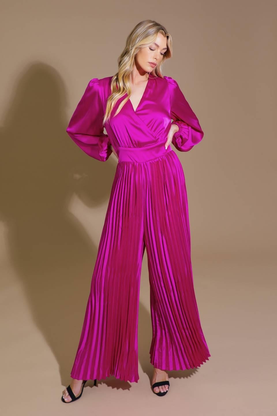 Flying Tomato MAGENTA JUMPSUIT