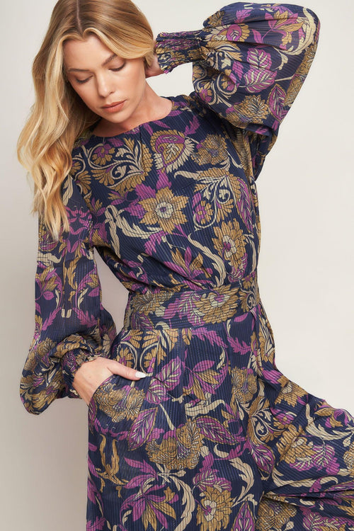 Flying Tomato NAVY JUMPSUIT