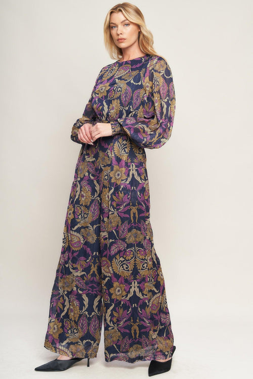 Flying Tomato NAVY JUMPSUIT