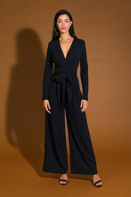 Flying Tomato BLACK JUMPSUIT