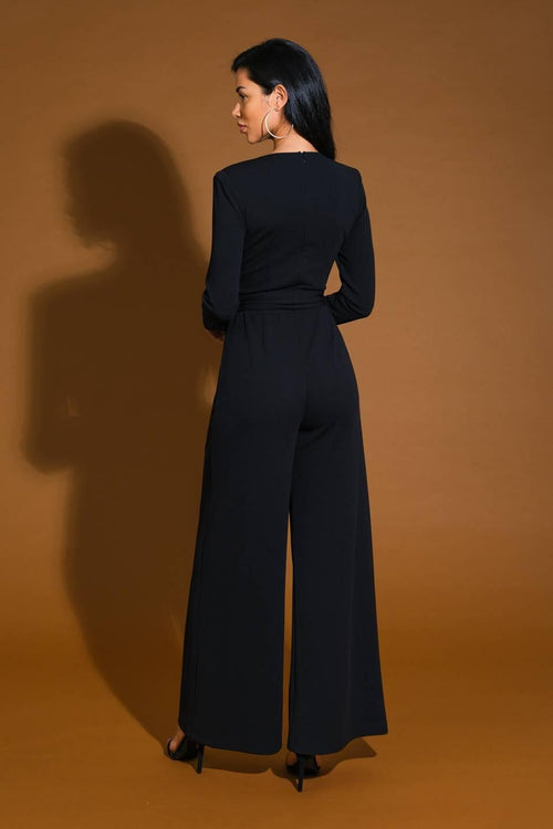 Flying Tomato BLACK JUMPSUIT