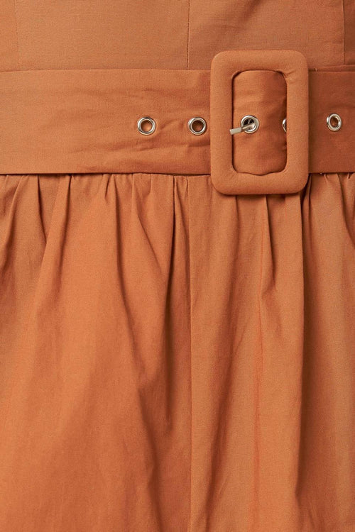 Flying Tomato BROWN JUMPSUIT