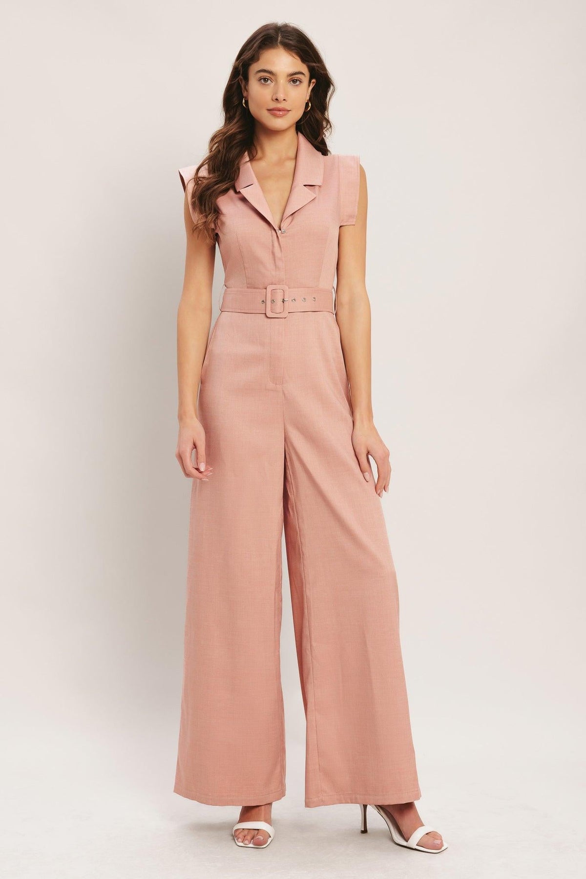 Flying Tomato BLUSH JUMPSUIT