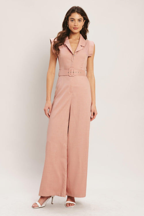 Flying Tomato BLUSH JUMPSUIT