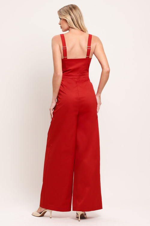 Flying Tomato RED JUMPSUIT
