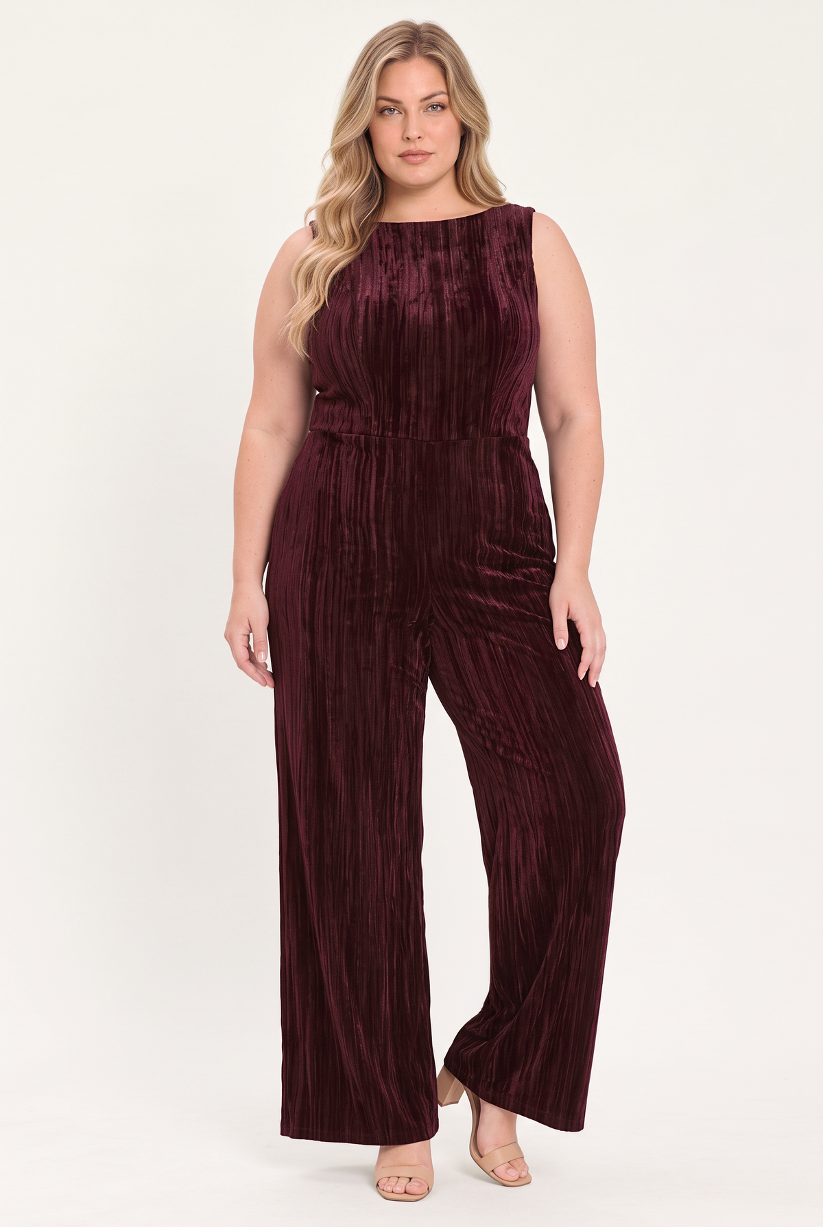 Flying Tomato BURGUNDY JUMPSUIT