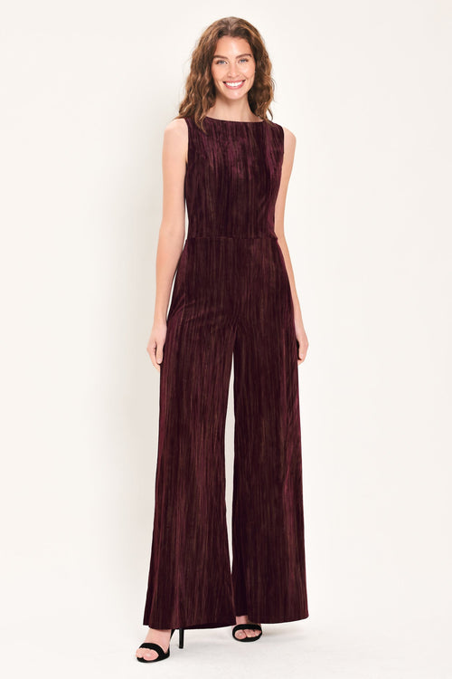 Flying Tomato BURGUNDY JUMPSUIT