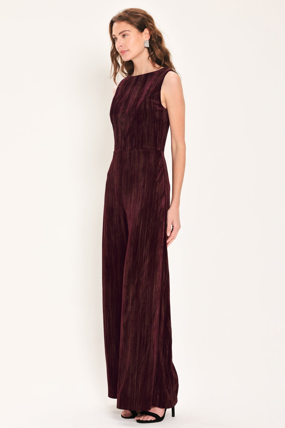 Flying Tomato BURGUNDY JUMPSUIT
