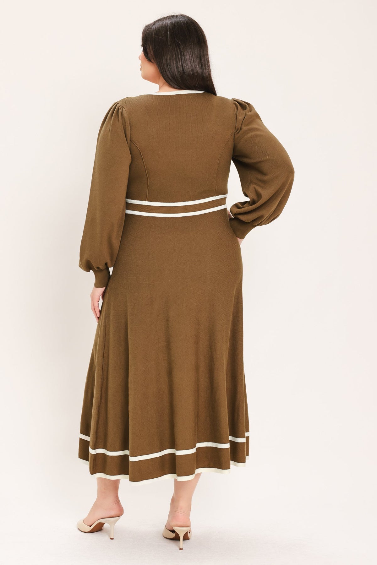 Flying Tomato BROWN DRESSES