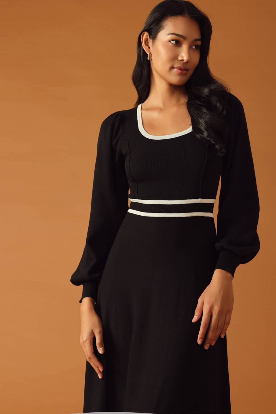 Flying Tomato BROWN DRESSES