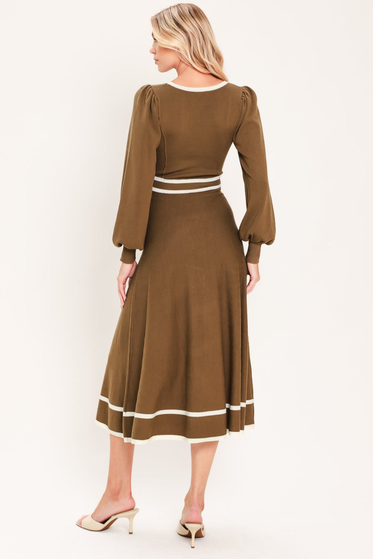 Flying Tomato BROWN DRESSES