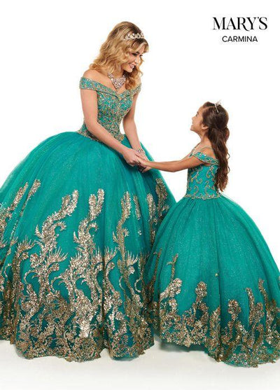 Off Shoulder Beaded Corset Tulle Ball Gown with Cape Quinceañera Dress by Rachel Allan MQ1075