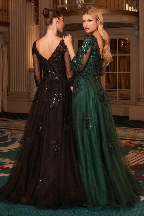 Ladivine J883 Mother of the Bride Long Dress