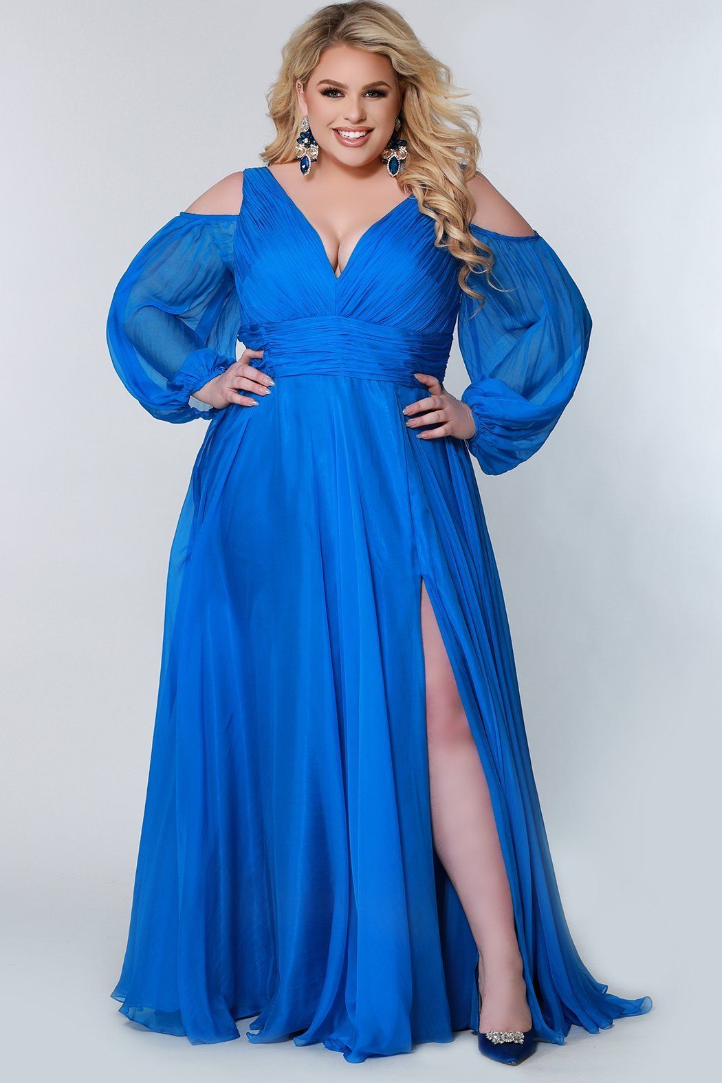 Sydney's Closet Bluejay Evening Dress